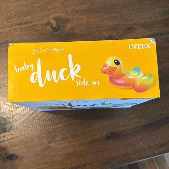 Intex Baby Duck Ride-On Pool Float - Picture 3 of 3